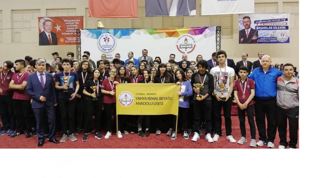 Bakırköy İlçesi Okullar Arası Sportif Müsabakalar Kupa Töreni