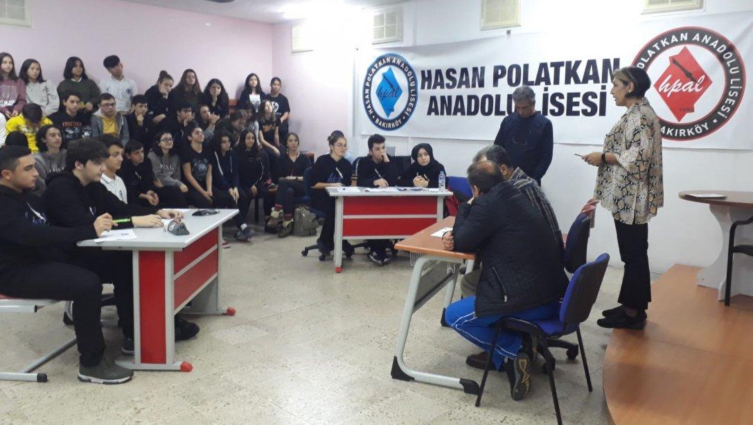 Hasan Polatkan Anadolu Lisesi'nde Matematik Yarışmaları devam ediyor