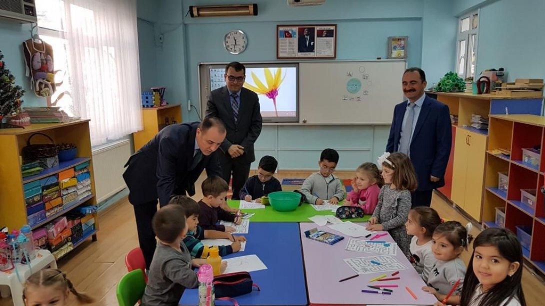 İlçe Müdürümüz Sn.Emrullah Aydın, Pilot Cengiz Topel İlkokulu'nu ziyaret etti!