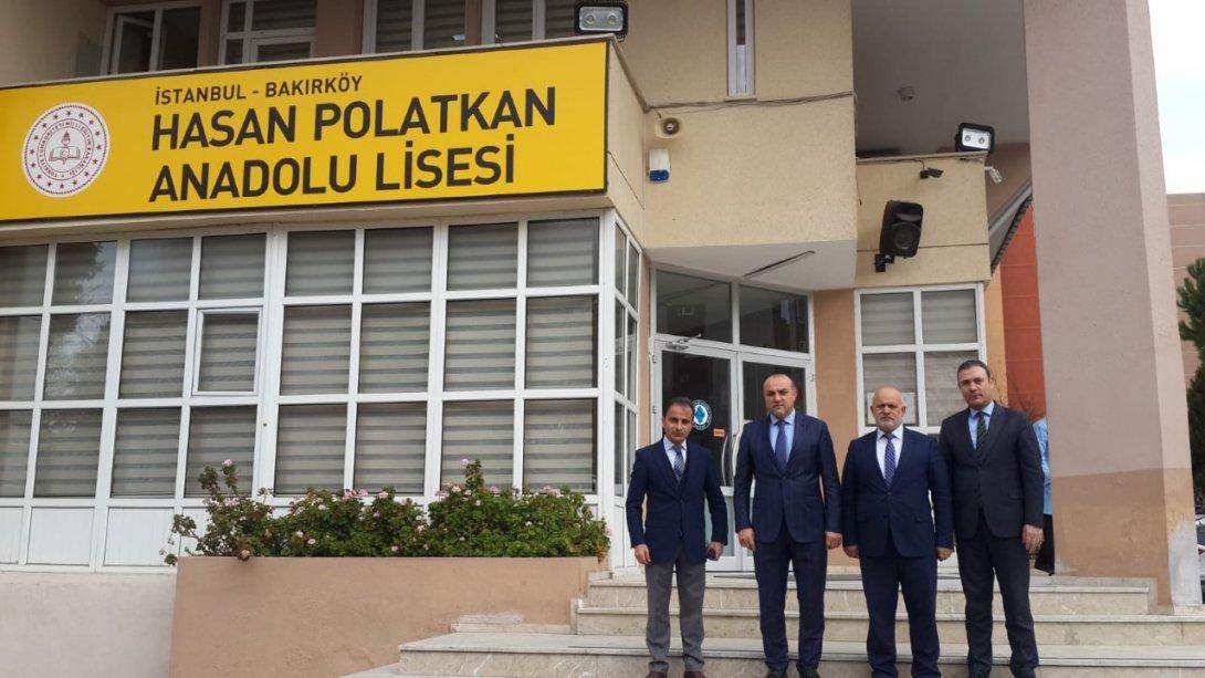 Emrullah Aydın Hasan Polatkan Anadolu Lisesi'ni Ziyaret Etti