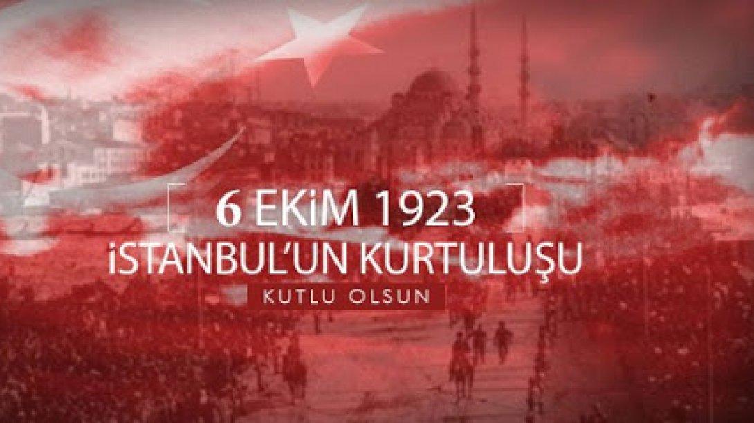 6 Ekim İstanbul'un Kurtuluşu