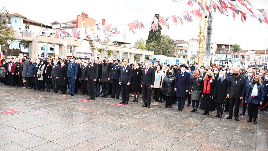 Gazi Mustafa Kemal Atatürk'ün Aramızdan Ayrılışının 83'ncü Yıl Dönümü Kapsamında Program Düzenlendi.