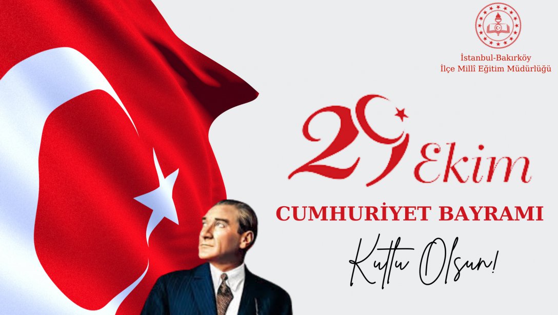 29 Ekim Cumhuriyet Bayramı 99. Yılı Kutlu Olsun