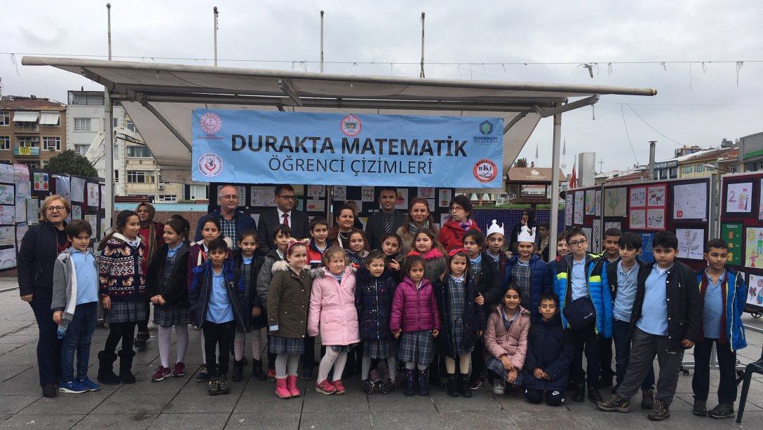 Bakırköy Meydanı'nda Durakta Matematik Projesi Etkinliği