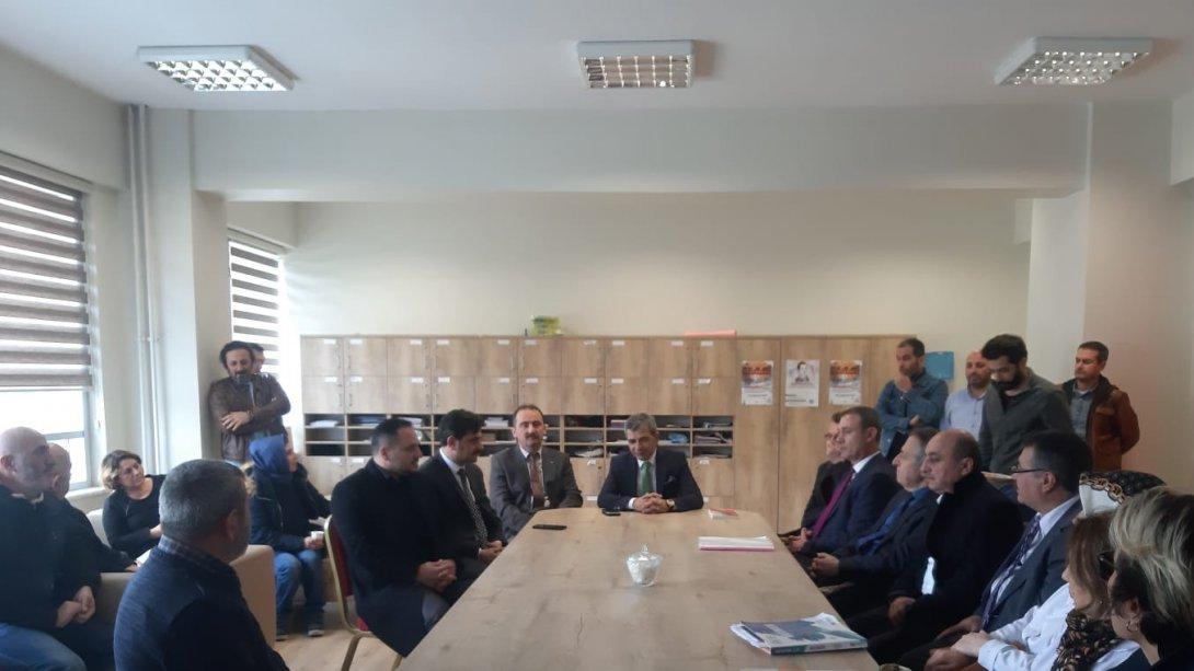 Sn.Mustafa Erşahin Bakırköy İmam Hatip Lisesi'ni Ziyaret Etti