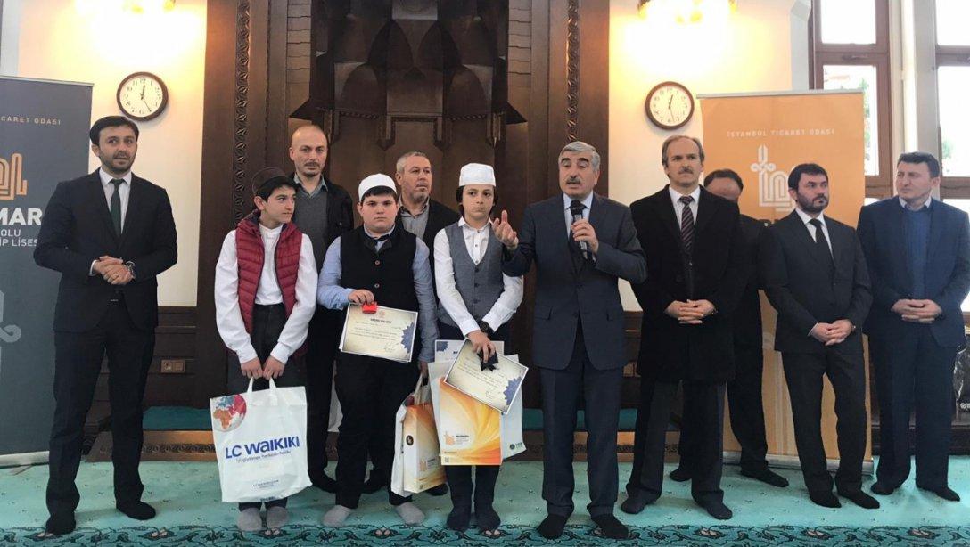 Genç Bilaller Yarışması'nda Hüseyin Yeralmaz İstanbul 2.si Oldu
