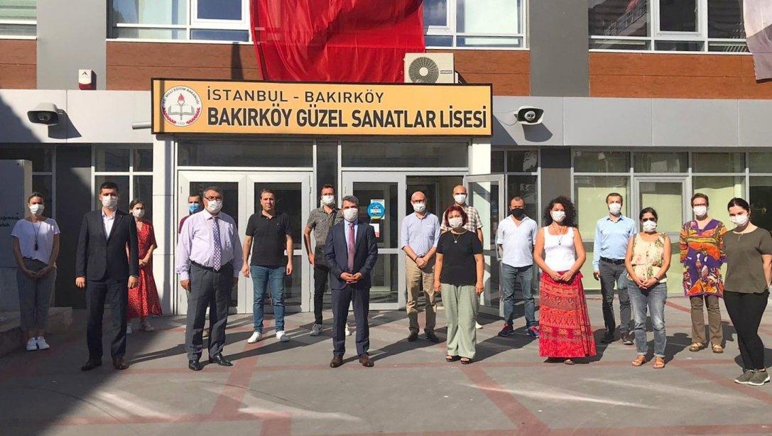 Sn. Mustafa Erşahin Bakırköy Güzel Sanatlar Lisesi'ni Ziyaret Etti