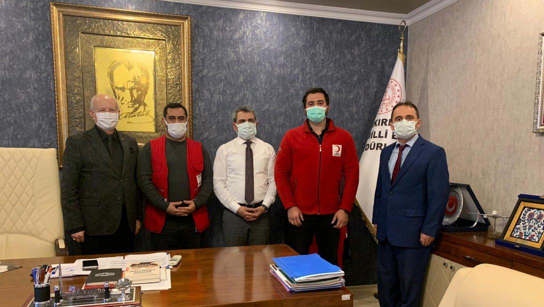 Bakırköy İlçe Milli Eğitim Müdürlüğü ve Kızılay İşbirliğinde Kan Bağışı Kampanyası Düzenlemesi İçin Görüşmeler Yapıldı 