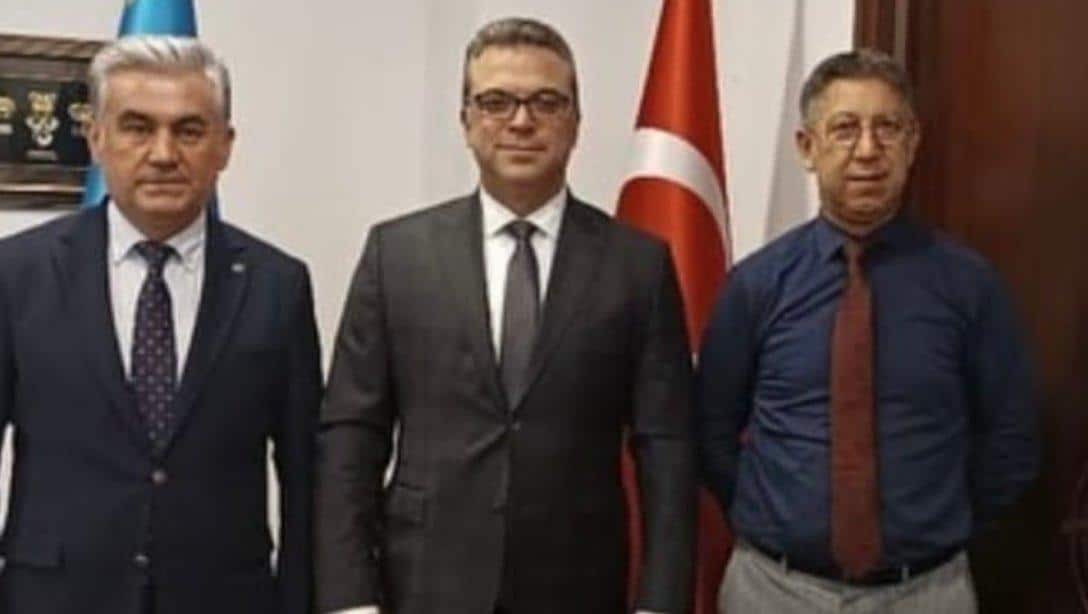 Almatı Başkonsolosu Sayın Evren Müderrisoğlu ve Almatı Eğitim Ateşemiz Sayın Ayhan Korkmaz'a ziyaret.