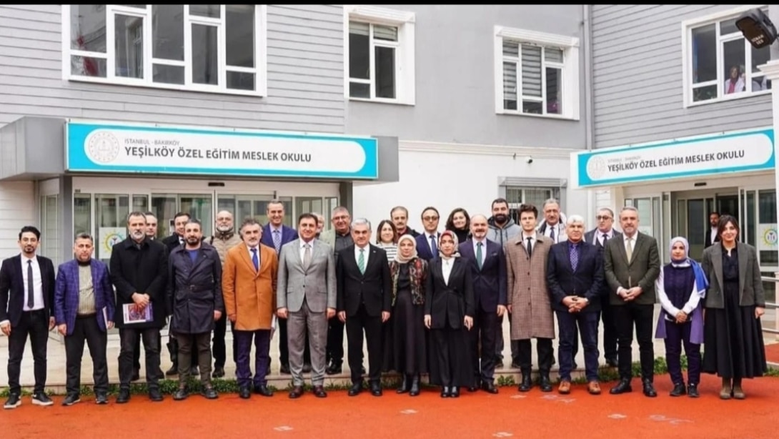 İL MİLLÎ EĞİTİM MÜDÜRÜMÜZ SAYIN MURAT  MÜCAHİT  YENTÜR, YEŞİLKÖY ÖZEL EĞİTİM OKUMUZU ZIYARET ETTİLER.