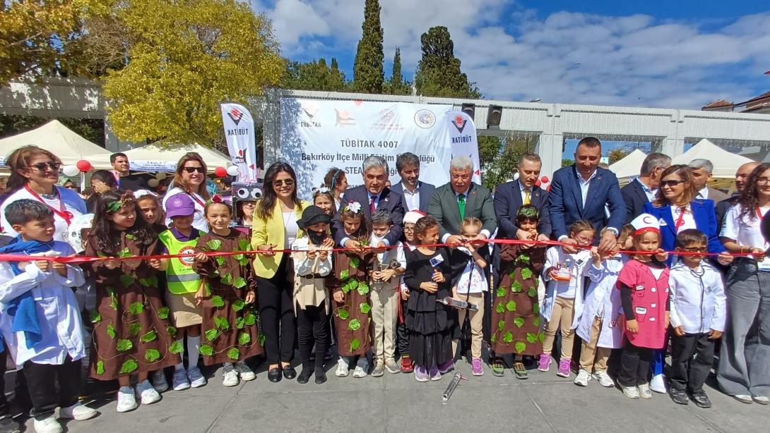 TÜBİTAK 4007 BAKIRKÖY STEAM ŞENLİĞİ AÇILIŞ PROGRAMI GERÇEKLEŞTİRİLDİ .